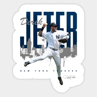 Derek Jeter Jump Throw Sticker